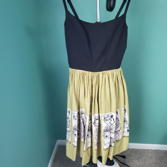 Mary Blair Jenny Commuter dress pinup couture - Picture 2 of 3